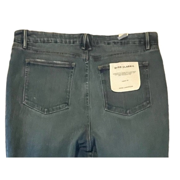 Good American Good Classic Jeans High Rise Medium Wash Size 20 Plus Size - Picture 5 of 8